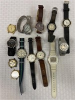 Lot of Men’s Watches: Timex and more