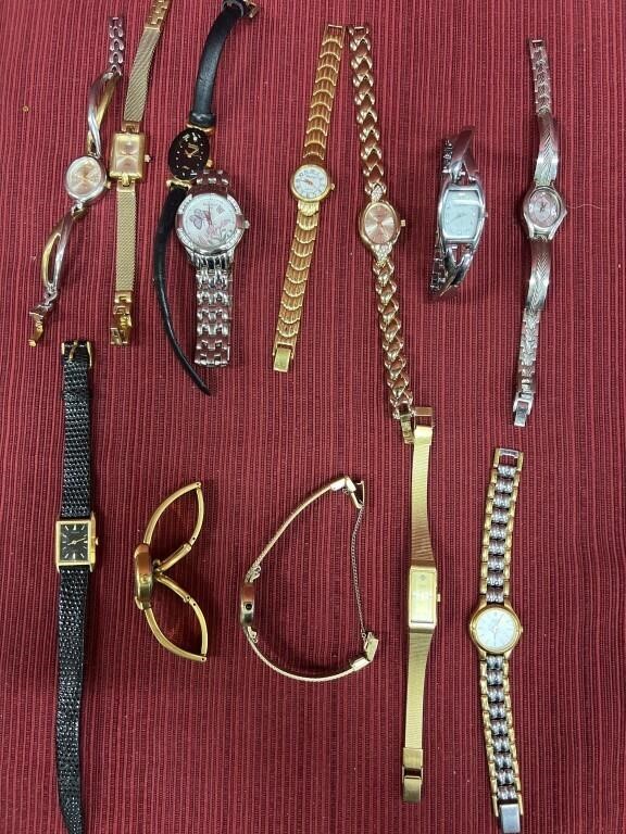 Lot of Women’s Watches: 8 Armitron and 5 Pulsar