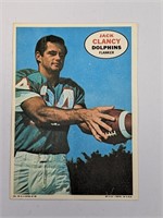 1968 Topps Pin Up #16 Jack Clancy Dolphins 5 x 7