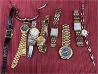 Lot of 9 Ladies Citizen Watches