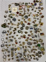 Lot of Pins and Rings