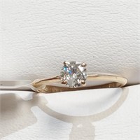 $1000 10K  Moissanite(0.45ct) Ring