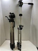 VIVITAR VPT-360 & PRO MODEL 1390C CAMERA TRIPODS -