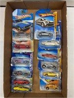 LOT OF 12 HOT WHEELS DIE CAST COLLECTOR CARS