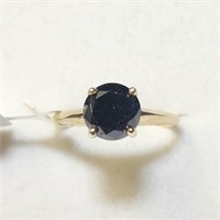 $2300 10K  Black Diamond(2.1ct) Ring