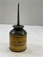 MCCORMICK-DEERING OIL CAN HULL BROTHERS FORT