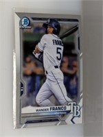 2021 Bowman Chrome Prospect Wander Franco BCP-57