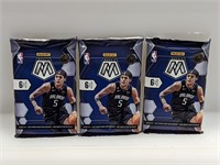 (3) Panini Mosaic NBA Blaster Packs