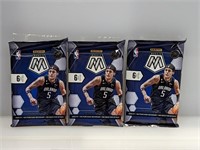 (3) Panini Mosaic NBA Blaster Packs