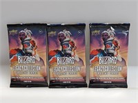 (3) UD Blizzard Legacy Collection Booster Packs