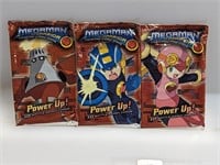 (3) MegaMan NT Warrior Power Up! Hobby Packs