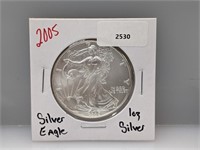 2005 1oz .999 Silver Eagle $1