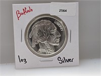 1oz .999 Silver Buffalo Round