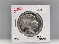 1oz .999 Silver Buffalo Round