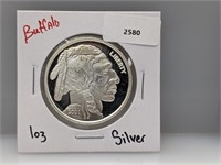 1oz .999 Silver Buffalo Round