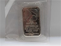 1oz .999 Silver Pan American Art Bar