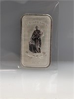 1oz .999 Silver EX UNITAL VIRES Art Bar