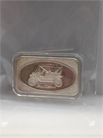 1oz .999 Silver Ford T Linnie Art Bar