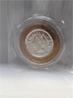 .999 Silv Caesars Palace Gaming Token