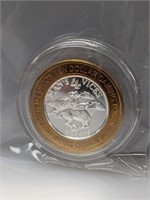 .999 Silver Four Queens Gaming Token