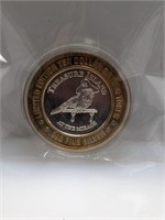 .999 Silver Treasure Isl Gaming Token