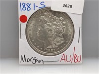 1881-S 90% Silv Morgan $1 Dollar