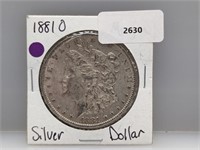 1881-O 90% Silv Morgan $1 Dollar