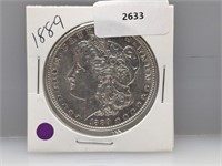 1889 90% Silv Morgan $1 Dollar