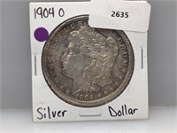 1904-O 90% Silv Morgan $1 Dollar
