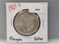 1921-S 90% Silv Morgan $1 Dollar