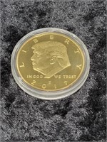 Donald Trump 45th Presidential Commemorative Coin