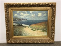 Modern Claude Monet print on canvas
