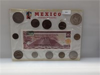 Mexican 12 Coin Numismatic Collection