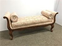 Ethan Allen upholstered bench