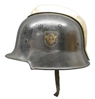 WWII M1934 German DD Police Helmet With Comb