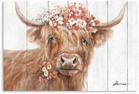 Highland Cow Decor 16"x24"