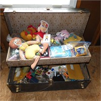 Large Lot of Toys in Trunk - Trunk Included