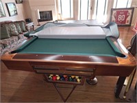 BRUNSWICK BILLIARDS SLATE POOL TABLE