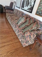 10 FT UPHOLSTERED COUCH (STAIRS)