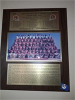 SF49ers SUPER BOWL PLAQUE 1998