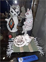 HAND PAINTED CATS