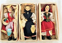 3 Small Treasures of Italy 6" Dolls