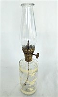 American Eagle Oil Lamp 10"