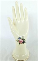 Porcelain Ladies Hand Jewelry Holder 9"