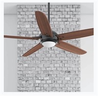 Guyana 62" LED Ceiling Fan-Bronze