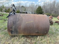 Adamson 550 Gallon Fuel Tank with Pump and Nozzle