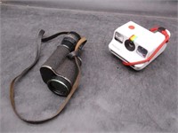 Polaroid Camera, West Germany Sighting Scope