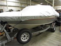 1989 Larson 17' Boat & EZLD Boat Trailer