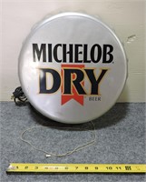 Michelob Dry Lighted Sign