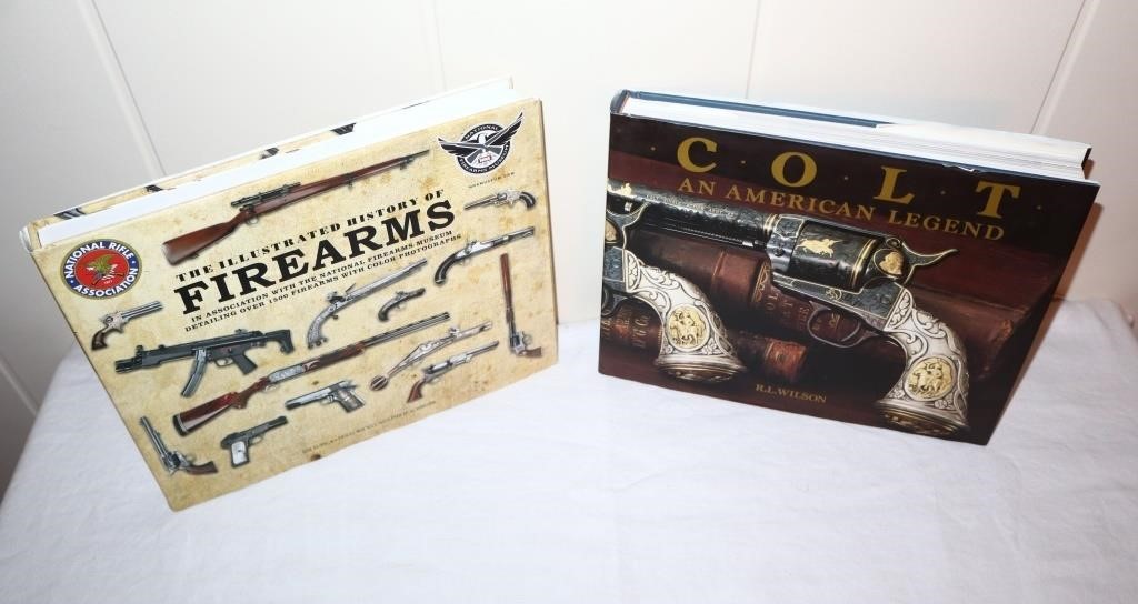 hardcover Colt & Firearms books